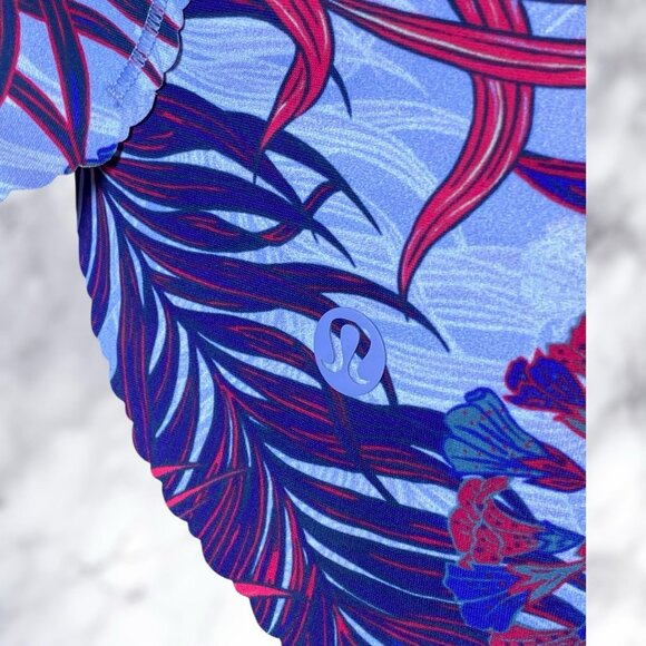 LuluLululemon Will the Wave Surf Short 2.5" Mini Twisted Tropics Hydrangea Multi - Picture 8 of 12